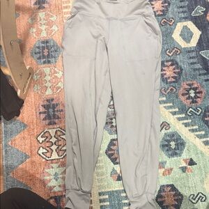 Women's High-Waist Active Jogger Pants - Light Gray